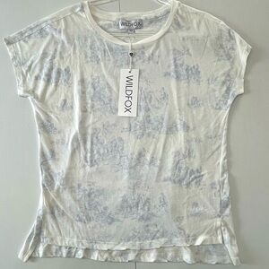 WILDFOX | TOILE oversized tee | 20” P2P | NWT
